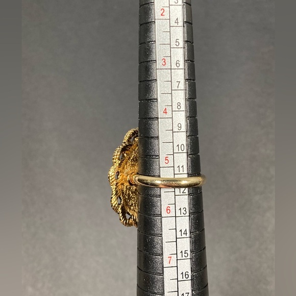 OLD VIENNA Sarah Cov Coventry Set Necklace & Detachable Brooch Ring Vintage - Picture 11 of 12